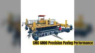 SMC 6800 Slipform Paver succes in de buitenlandse bouw